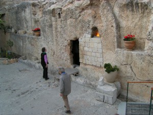 Garden Tomb, sans stone